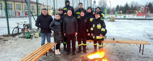 Zimowe ognisko integracyjne dla Młodzieżowych Grup Pożarniczych i strażaków OSP